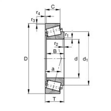 roulements T4CB120 FAG