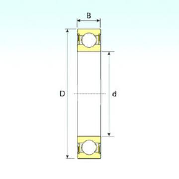 roulements 62308-2RS ISB