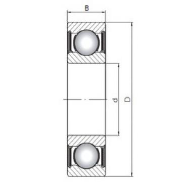 roulements 6013-2RS CX