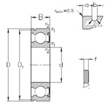 roulements 6310-Z-NR NKE