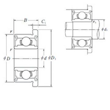 roulements FR 1-5 ZZ NSK