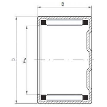 roulements BK1416 ISO