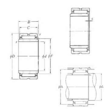 roulements MR567228+MI-485628 NTN