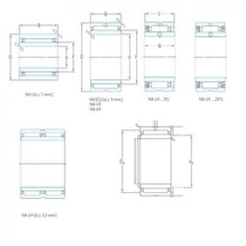 roulements NA4904.2RS SKF