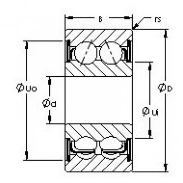 roulements 5317ZZ AST