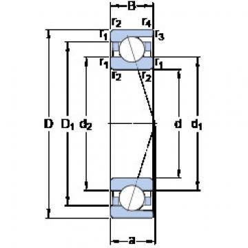 roulements 71920 CD/HCP4A SKF