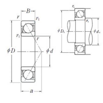 roulements 7011 A NSK