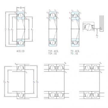 roulements 7207 CD/P4A SKF