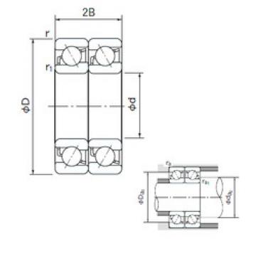 roulements 7236DT NACHI