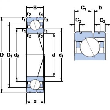 roulements 71926 ACD/HCP4AL SKF