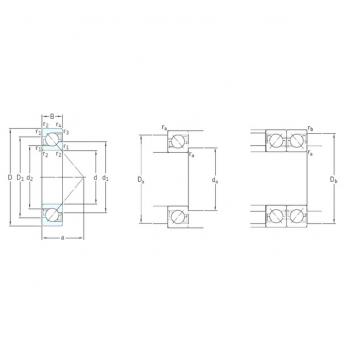 roulements 7214BECBP SKF