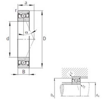 roulements HSS7004-E-T-P4S FAG