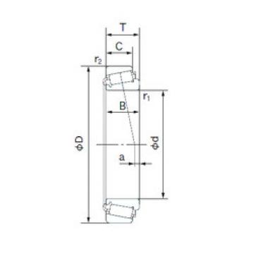 roulements 869/854 NACHI