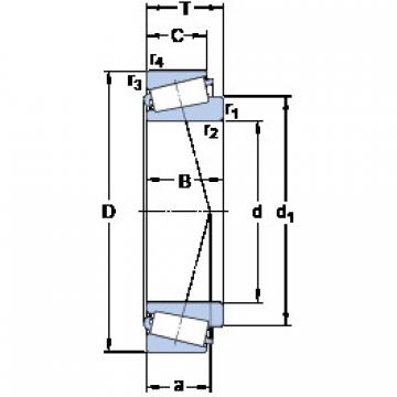 roulements 30305 J2 SKF