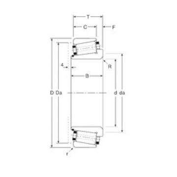 roulements 126084X/126133X Gamet