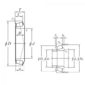 roulements HM231148/HM231110 KOYO