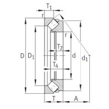 roulements 29396-E1-MB INA