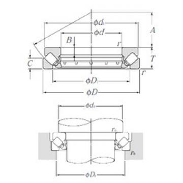 roulements 29318 NTN