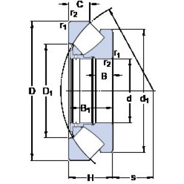 roulements 29272 SKF