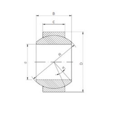 roulements GE17FO-2RS ISO