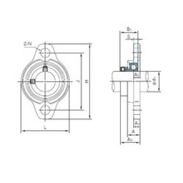 roulements UFL006 NACHI