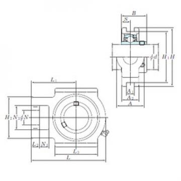 roulements UCT209-28 KOYO