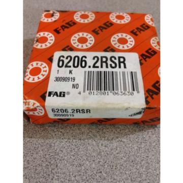 NEW IN BOX FAG ROLLER BALL BEARING 6206.2RSR