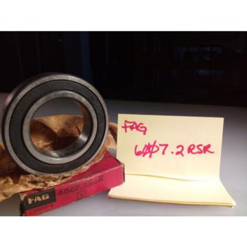 FAG 6007-2RSR SINGLE ROW BALL BEARING