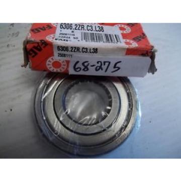 New FAG 6306 2ZR C3 L38 Radial Ball Bearing