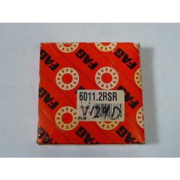 FAG 6011-2RSR Double Sealed Ball Bearing ! NEW !