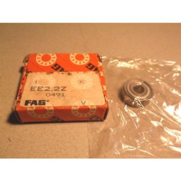 NEW FAG SINGLE ROW BALL BEARING EE2-2Z FREE SHIPPING