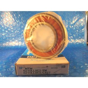 NTN 6210LLU C3 EM, Single Row Deep Groove Radial Ball Bearing(=2 NSK, FAG, KOYO)