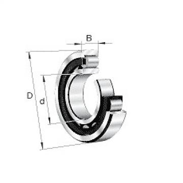 NU2309-E-M1A-C3 FAG Cylindrical roller bearing