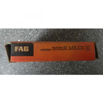 FAG Bearing / type : 20211K.MB.C3 / Stockage des tonnes de / Neuf en OVP