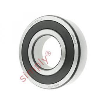 FAG 63092RSRC3 Rubber Sealed Deep Groove Ball Bearing 45x100x25mm