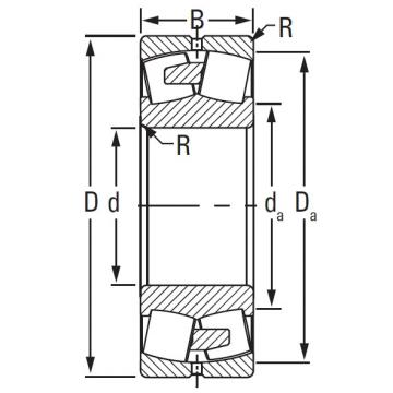 Timken TAPERED ROLLER 22320EMW33W800C4    