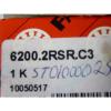 Fag 6200.2RSR.C3 Single Row Deep Groove Ball Bearing 10mm Bore ! NEW ! #5 small image