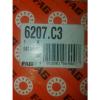 FAG 6207-C3 DEEP GROOVE BALL BEARING, SINGLE ROW, OPEN, STEEL CAGE, C3 (56) #5 small image