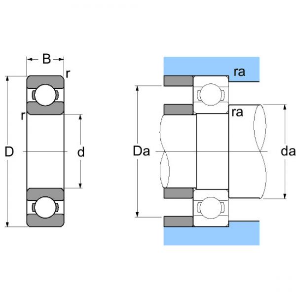 6840 NTN SPHERICAL ROLLER NTN JAPAN BEARING #5 image