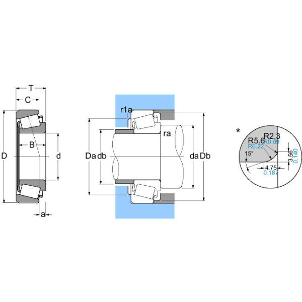 4T-15126/15245 NTN SPHERICAL ROLLER NTN JAPAN BEARING #5 image