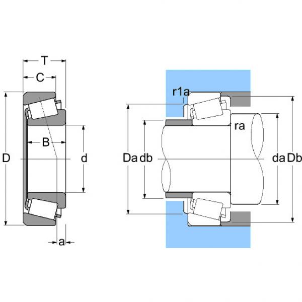 4T-36990/36920 NTN SPHERICAL ROLLER NTN JAPAN BEARING #5 image