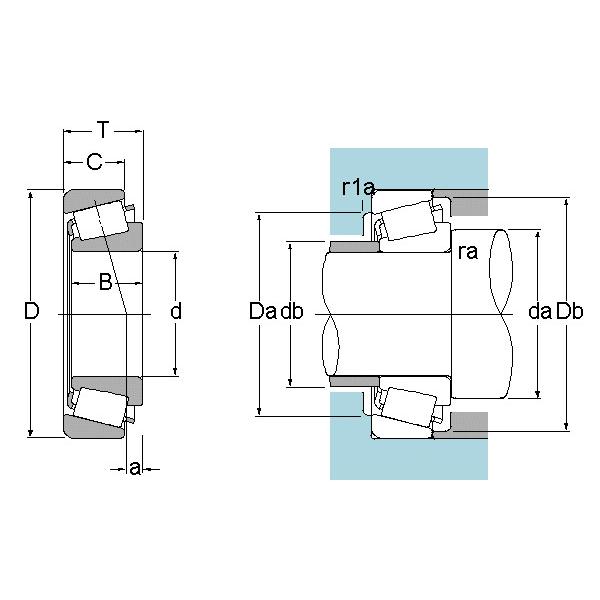 4T-460/453X NTN SPHERICAL ROLLER NTN JAPAN BEARING #5 image