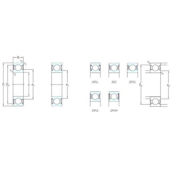 roulements 608-RSL SKF #1 image