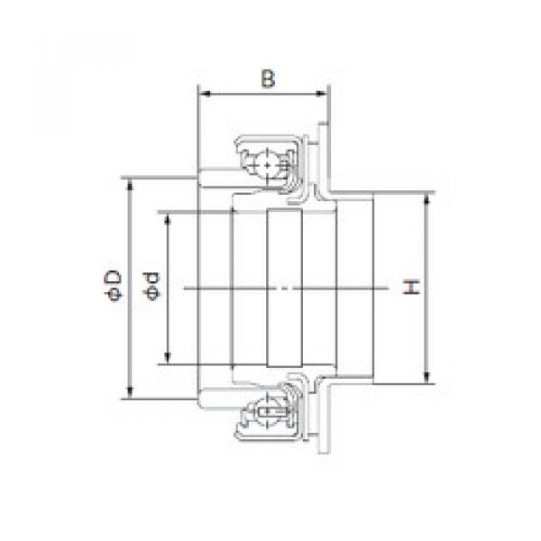 roulements 50SCRN40P-4 NACHI #1 image