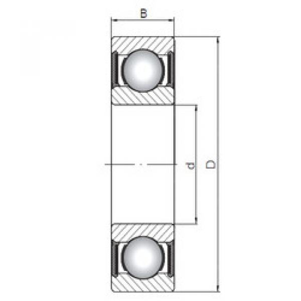 roulements 6013-2RS CX #1 image