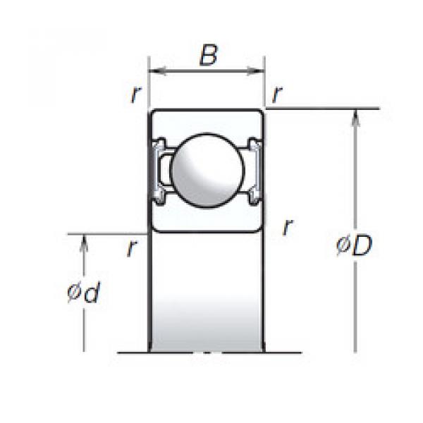 roulements 6000T1XVV NSK #1 image