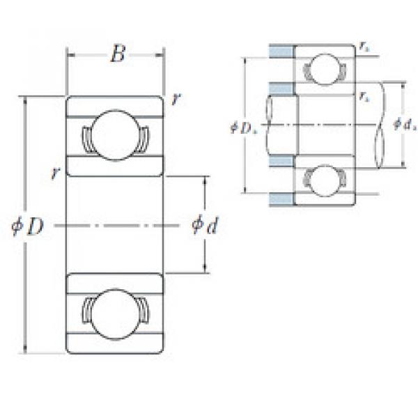 roulements MR 128 NSK #1 image