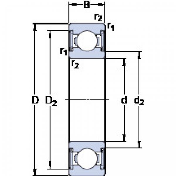 roulements WBB1-8708-2RS1 SKF #1 image