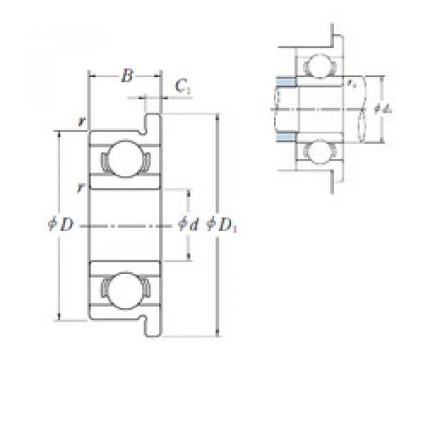 roulements F635 NSK #1 image