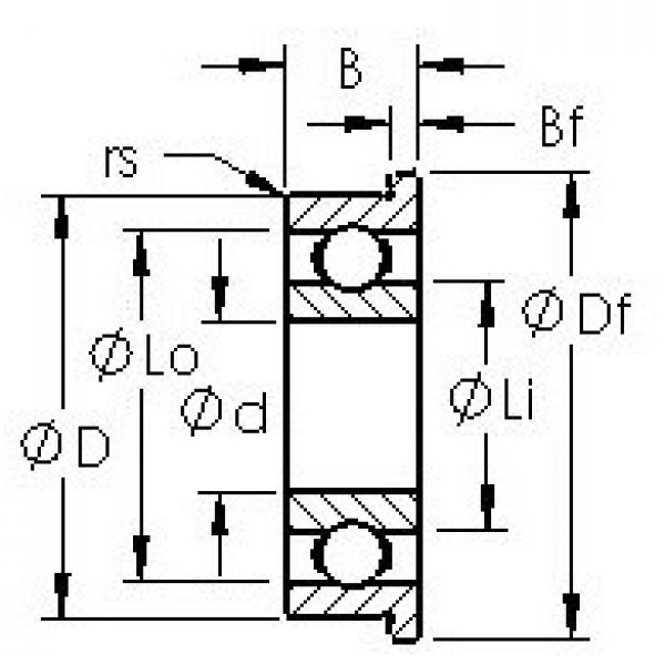 roulements F624H AST #1 image